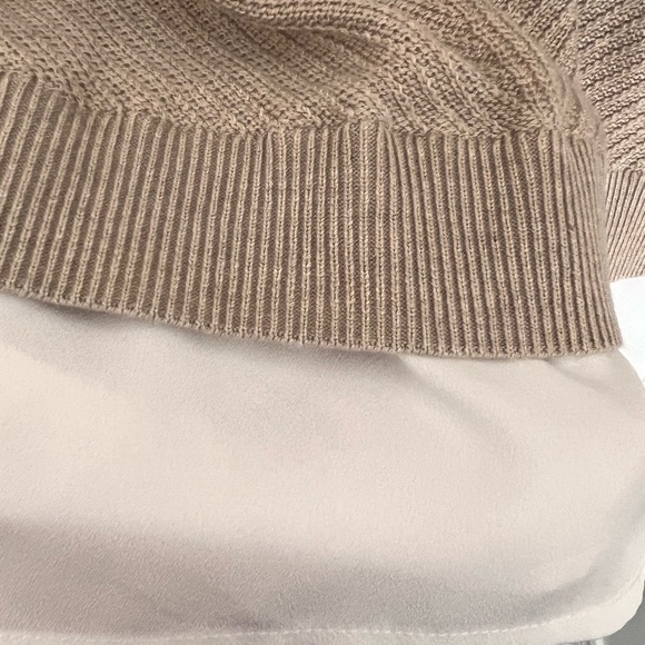 CALVIN KLIEN Mixed Media Shirt - Picture 3 of 4